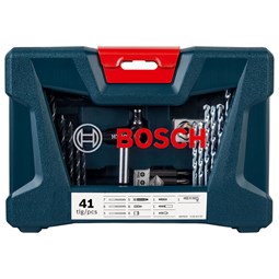 Kit de pontas e brocas V-Line 41 peças Bosch