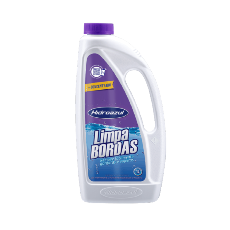 Limpa Bordas Frasco 1 Litro Hidroazul