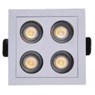 Luminária de Embutir Powerus LED 8w 3000k Branco Nordecor