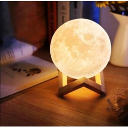 Luminária de Mesa Lua Cheia Touch Casa OK
