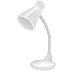 Luminária Mesa TLM03 E-27 15W 15037 Branco Taschibra