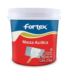 Massa Acrílica Premium 25kg Fortex