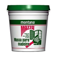 Massa para Madeira Montana Mazza 1,6kg Mogno Montana