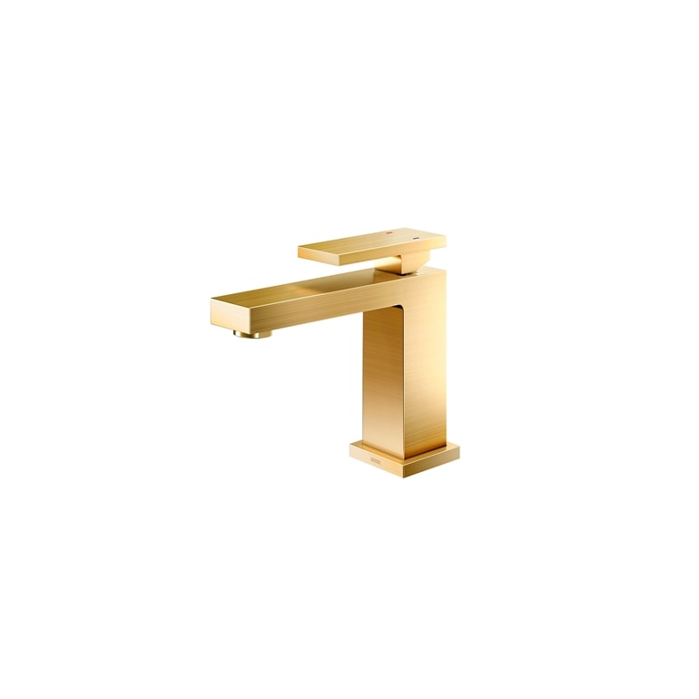 Misturador Monocomando Para Laratório de Mesa Edge Ouro Polido Docol