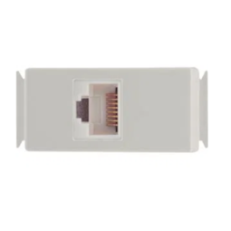 Módulo para Tomada para Transmissão de Dados RJ45 cat. 6 Aria Branco Tramontina