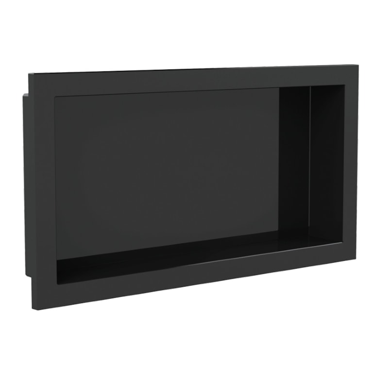 Nicho para Embutir 30X60cm Preto Arquitech 