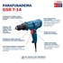 Parafusadeira e Furadeira Mandril 3/8\" (9,52mm) 400W GSR 7-14 E 220V Bosch