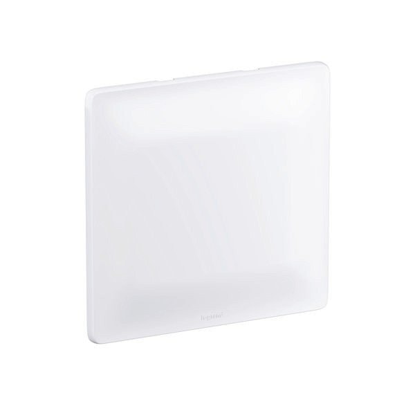 Placa 4x2 Cega com Suporte 680180 Zeffia Branco Pial