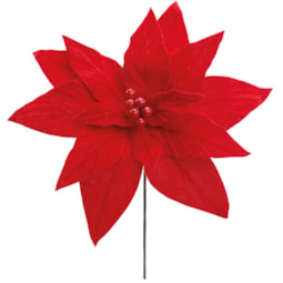 Poinsétia Decorativa Vermelho 30cm