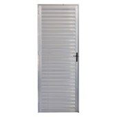 Porta de Aluminio 1 Folha 3744 Direita 210x60cm Líder