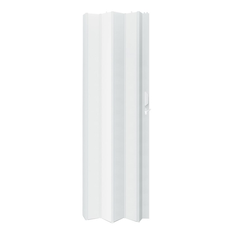 Porta Sanfonada Plástico PVC Branca 2,10x0,70m Fortlev