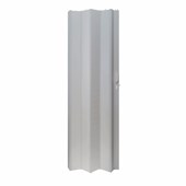 Porta Sanfonada Plástico PVC Cinza 2,10x0,70m Fortlev