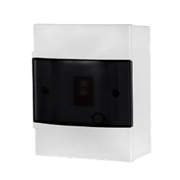 Quadro Disjuntor de Sobrepor Protectbox 8 Din 134118 Branco/Transparente Pial