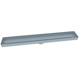 Ralo Linear Clean Invisível 5X70cm Cinza