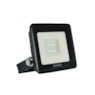 Refletor LED Ultra Slim 10W Preto 6500K Luz Branca Preto Bivolt Casa OK