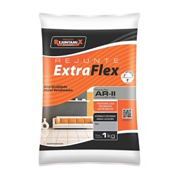 Rejunte Extra Flex 1Kg Grafite Rejuntamix