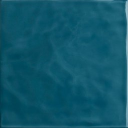 Revestimento Piscina Onda A 20x20cm Caixa 1,72m² Azul Mar Brilhante Eliane