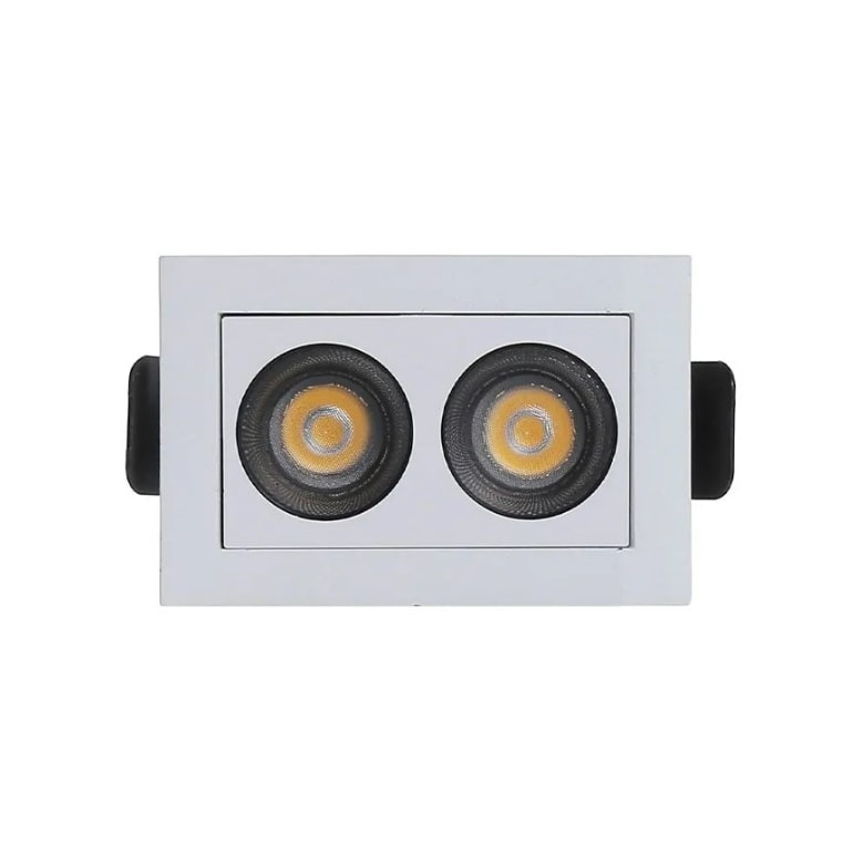 Spot de Embutir Powerus LED 3000K 4W Branco Nordecor