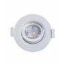 Spot LED Alltop MR11 Redondo Embutir 3W 3000K Branco Taschibra