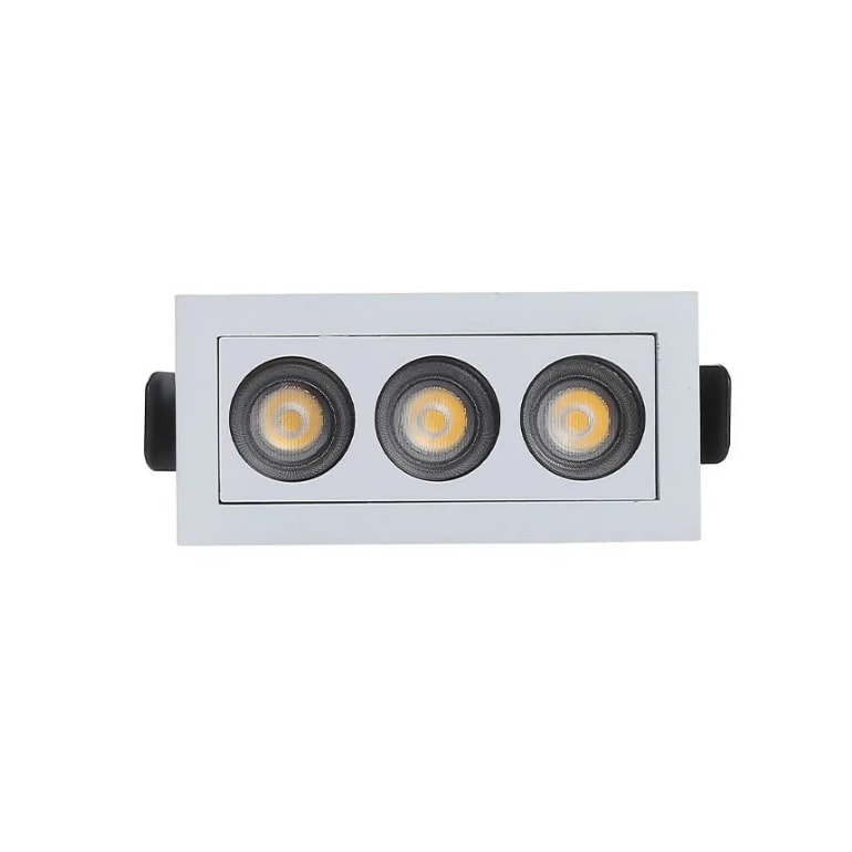 Spot Led de Embutir Powerus 3000K 6W Branco Nordecor