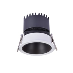 Spot Led de Embutir Zagle 24°IRC97 10w 2700k Branco Nissilight