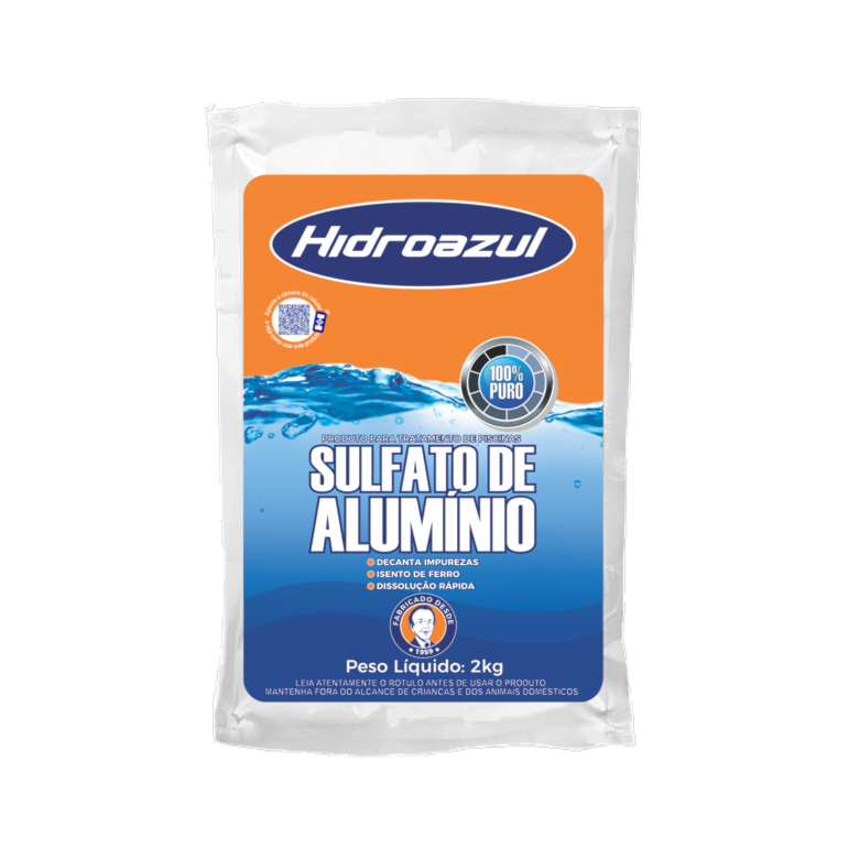 Sulfato de Aluminio Saco 2Kg Hidroazul