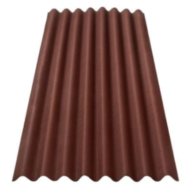 Telha Ecologica Classica Fit Vermelha 200x075 cm