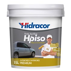 Tinta Acrilica Hpiso Premium 15 Litros Concreto Hidracor 