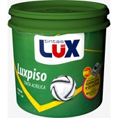 Tinta Acrilica LuxPiso 3,6 Litros Amarelo Demarcação Tintas Lux