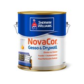Tinta Acrílica Novacor Gesso & Drywall Branco 3,6 Litros Sherwin Williams
