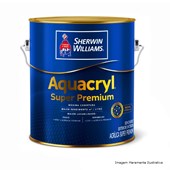 Tinta Acrílica Super Premium Aquacryl Fosca Base XY 3,2 Litros Sherwin Williams