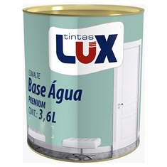 Tinta Esmalte Base Agua 3,6 Litros Azul Del Rey Tintas Lux