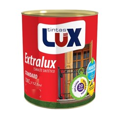 Tinta Esmalte Extralux 112,5ml Preto Tintas Lux
