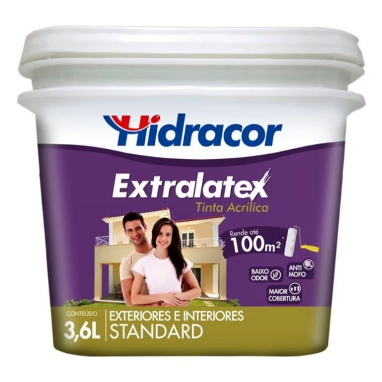 Tinta Extralatex 3,6 Litros Camurça Hidracor 