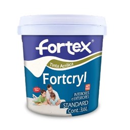 TINTA FORTCRYL 3,6L MARFIM FORTEX