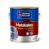 Tinta Metalatex Acrílica Semibrilho 3,6 Litros Branco Sherwin Williams