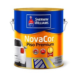 Tinta Novacor Piso Acrílico Fosco 3,6 Litros Concreto Sherwin Williams