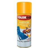 Tinta Spray Plásticos e Acrílicos 350ml Amarelo Colorgin