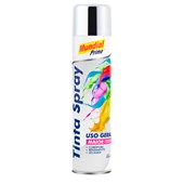 Tinta Spray Uso Geral 400ml Cromado Mundial Prime