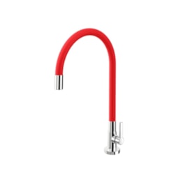 Torneira Galiflex para Cozinha de Mesa Vermelho Docol