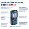 Trena Laser GLM 40 alcance 40m com Bolsa Protetora Bosch
