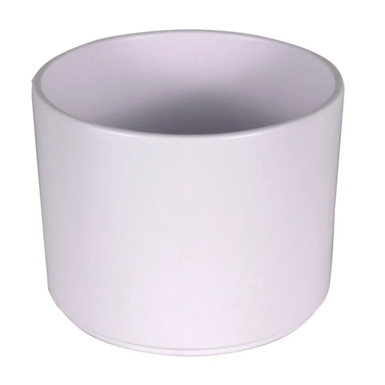 Vaso Cerâmico Hanover 13cm Branco Japi
